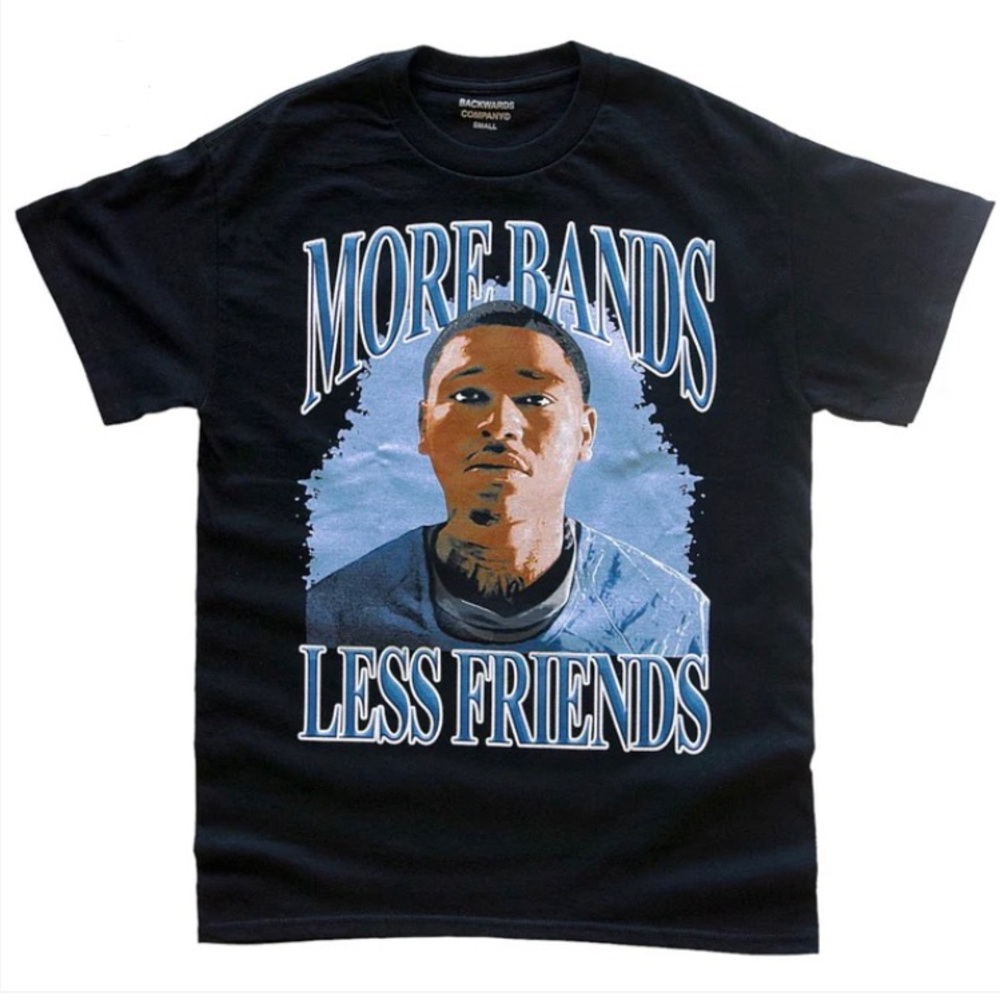 SALE rare yatta more bands less friends shirt